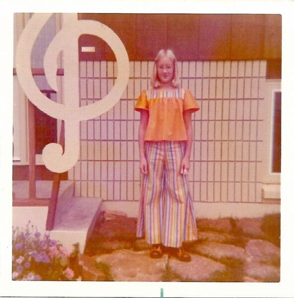 Jill First Day of School_1973