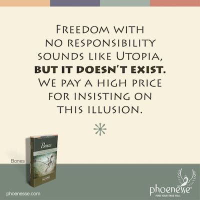 Utopia means we get everything we want, how we want it and when we want it. We want to have total freedom—with no responsibility. But alas, it is impossible.